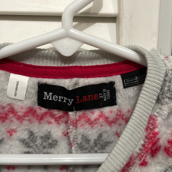 Toddler Winter Fleece Onesie Footless Pajamas - Picture 8 of 9